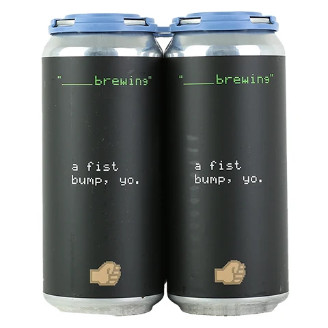 Blank Brewing A Fist Bump, Yo. DIPA