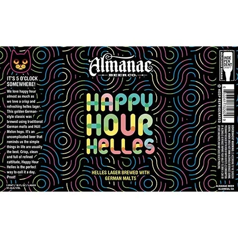 Almanac Happy Hour Helles Lager