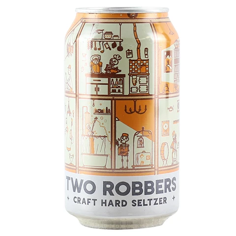 Two Robbers Orange Mango Seltzer
