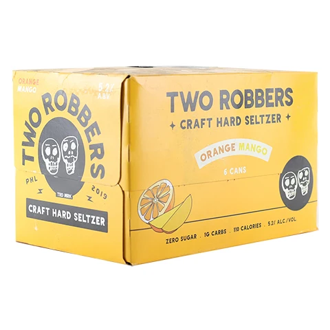 Two Robbers Orange Mango Seltzer