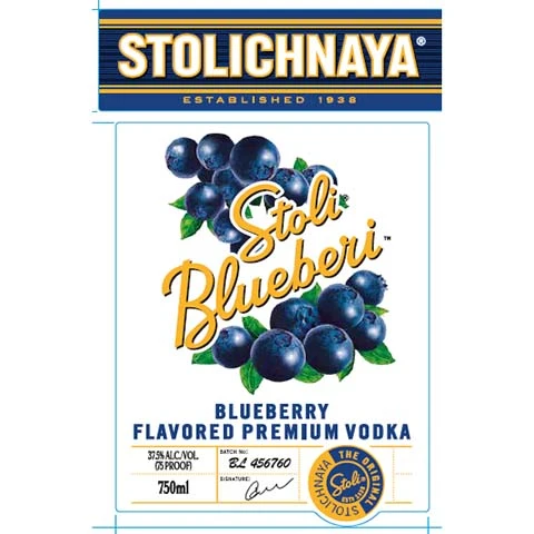 Stolichnaya Blueberi Vodka