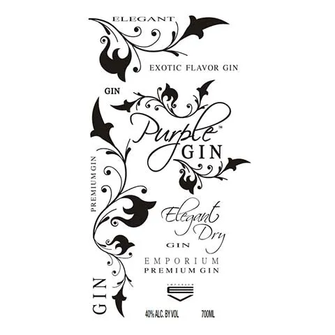 Purple Elegant Dry Gin