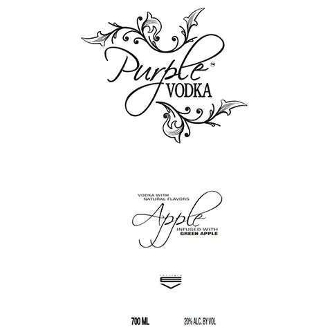 Purple Apple Vodka