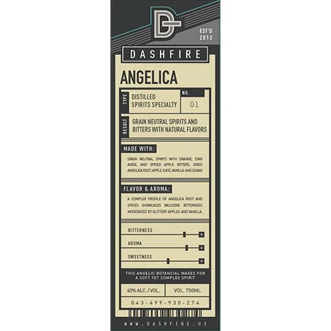 Dashfire Angelica Liqueur
