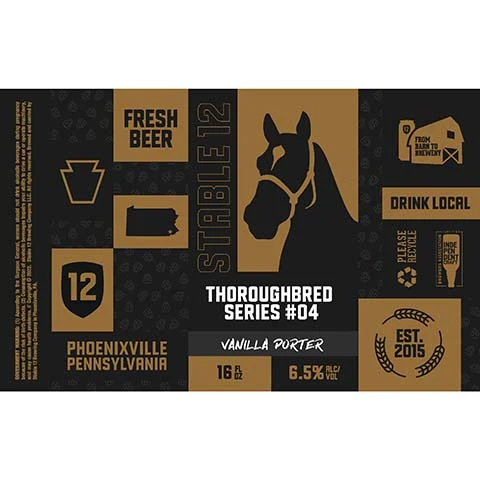 Stable 12 Thoroughbred Series #04 Vanilla Porter