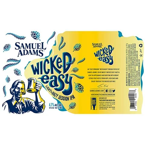 Samuel Adams Wicked Easy Light & Hazy Session IPA
