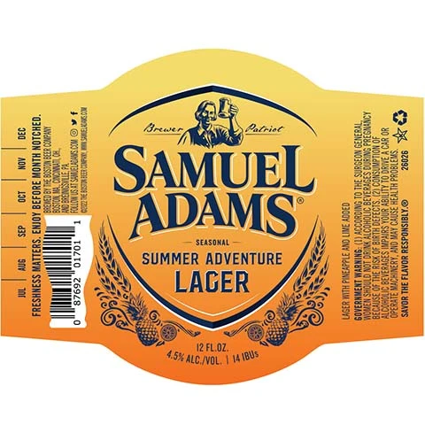 Samuel Adams Summer Adventure Lager