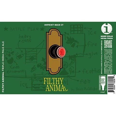 Imprint Beer Filthy Animal TIPA
