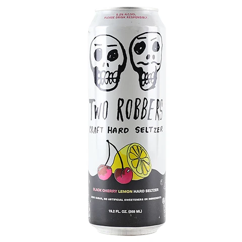 Two Robbers Black Cherry Lemon Seltzer