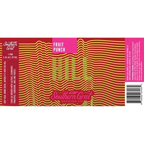 Southern Grist Fruit Punch Hill Sour Ale