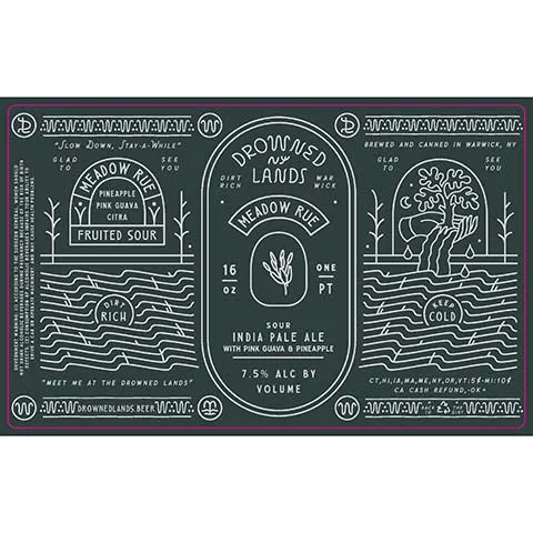 Drowned Lands Meadow Rue Sour IPA
