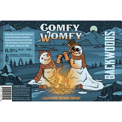 Backwoods Comfy Womfy Brown Ale