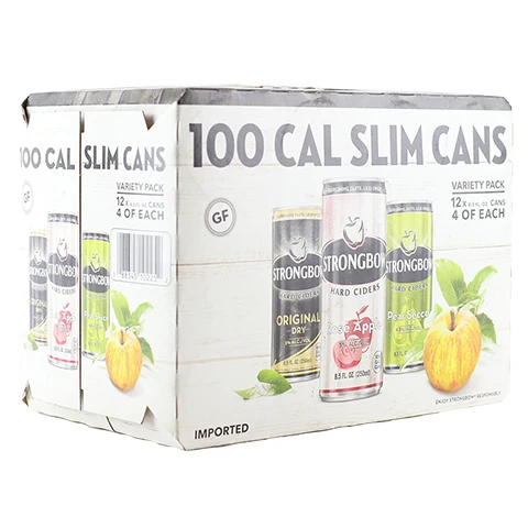 Strongbow 100 Cal Slim Cans Variety Pack