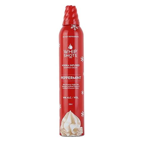 Cardi B Whipshots Peppermint - Vodka Infused Whipped Cream