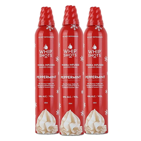 Cardi B Whipshots Peppermint - Vodka Infused Whipped Cream
