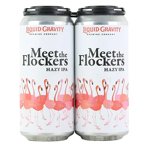 Liquid Gravity Meet the Flockers Hazy IPA