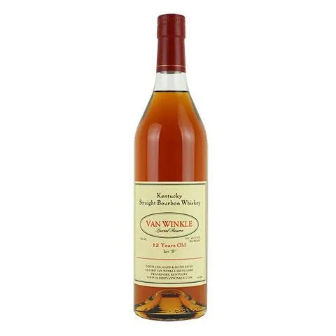 Van Winkle Special Reserve 12 Year Old Whiskey