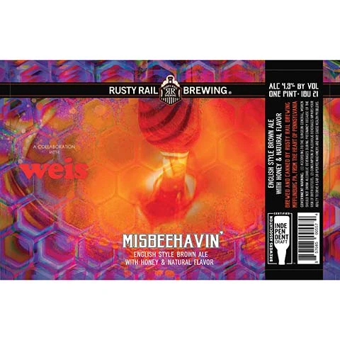 Rusty Rail Misbeehavin' Brown Ale