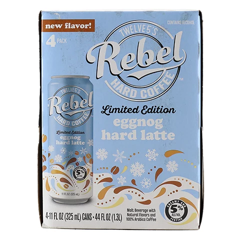 Twelve5's Rebel Hard Coffee - Eggnog Hard Latte