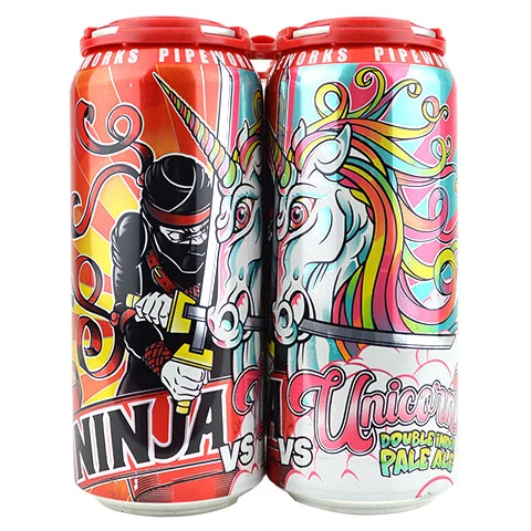 Pipeworks Ninja vs Unicorn DIPA