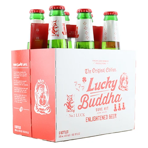 Lucky Buddha Enlightened Beer