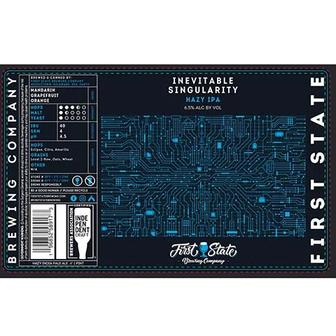First State Inevitable Singularity Hazy IPA