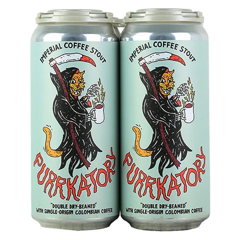 Fat Orange Cat Purrkatory Milk Stout