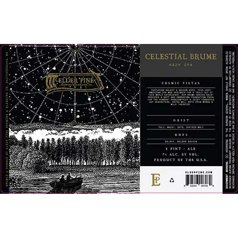 Elder Pine Celestial Brume Hazy IPA