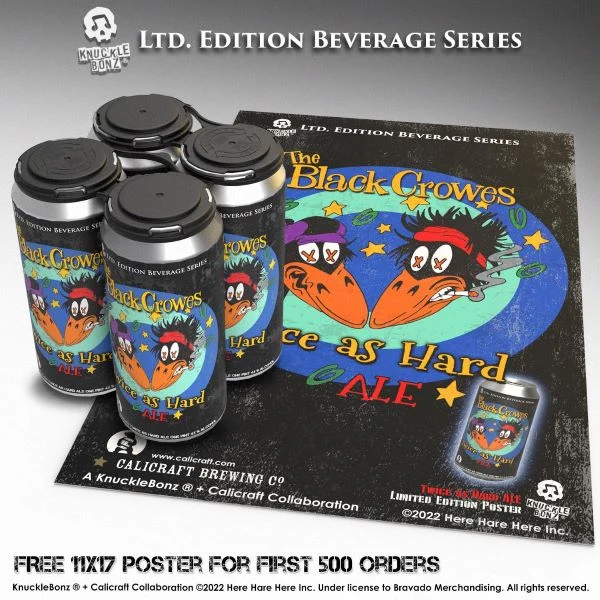The Black Crowes Twice as Hard Ale (KnuckleBonz)
