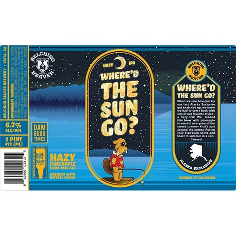 Belching Beaver Where'd The Sun Go? Hazy IPA