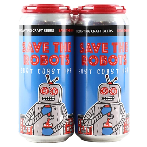 Radiant Pig Save The Robots East Coast IPA