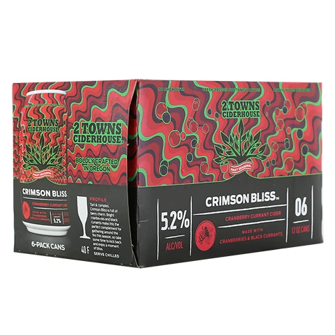 2 Towns Crimson Bliss Cider