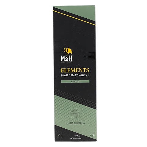 M&H Elements Peated Single Malt Scotch Whisky