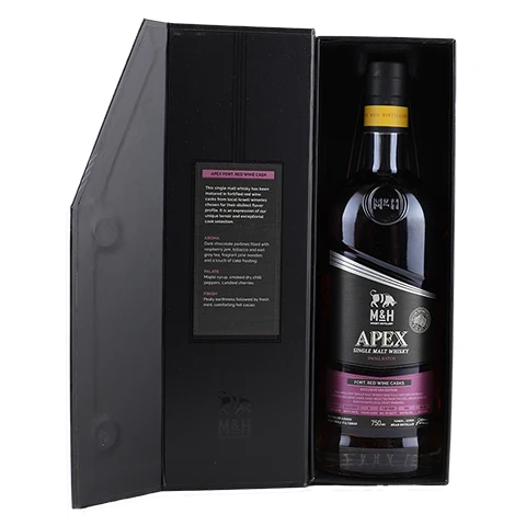 M&H Apex Fort. Red Wine Cask Single Malt Scotch Whisky