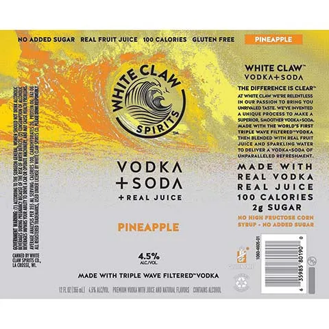 White Claw Pineapple