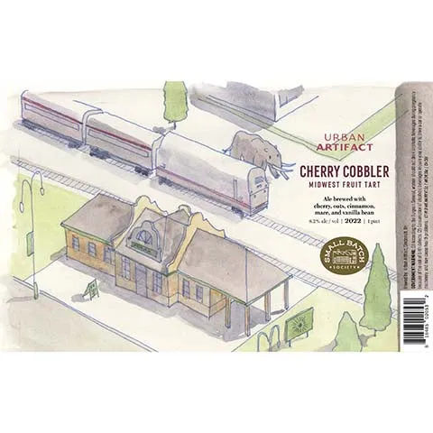 Urban Artifact Cherry Cobbler Midwest Fruit Tart Ale