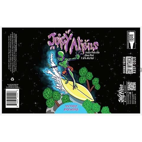 Mythic Juicy Aliens IPA