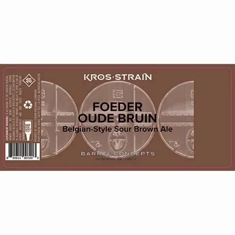 Kros Strain Foeder Oude Bruin Sour Brown Ale