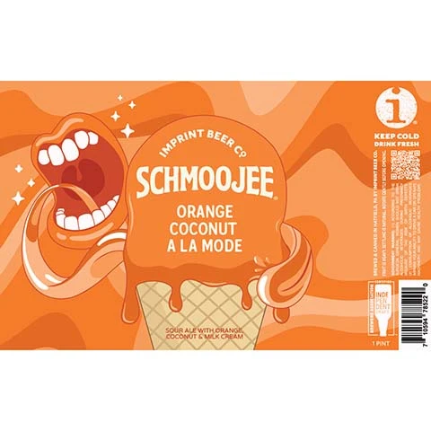Imprint Beer Schmoojee Orage Coconut A La Mode Sour Ale