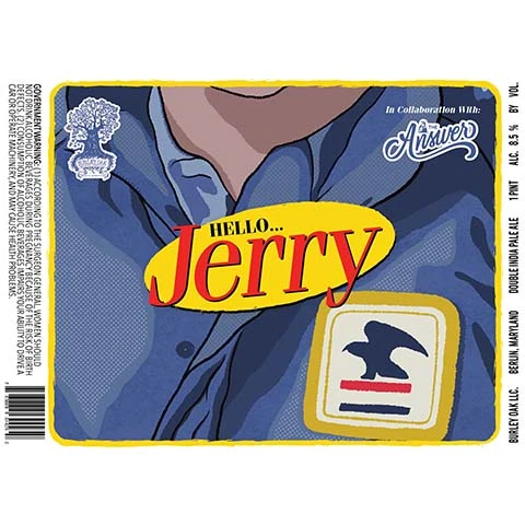 Burley Oak Hello Jerry DIPA