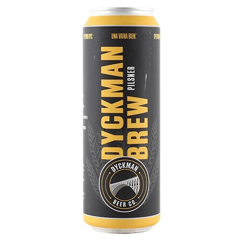 Dyckman Brew Pilsner
