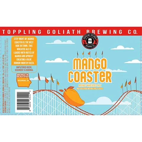 Toppling Goliath Mango Coaster Wheated Ale