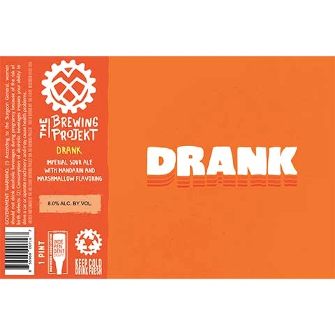The Brewing Projekt Drank Imperial Sour Ale