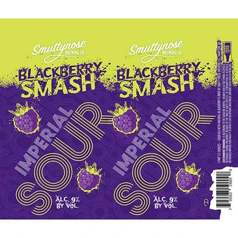 Smuttynose Blackberry Smash Sour Ale