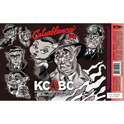 Kings County Brewers Collective Catsablanca IPA