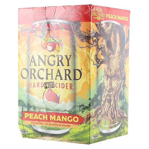 Angry Orchard Peach Mango Hard Fruit Cider