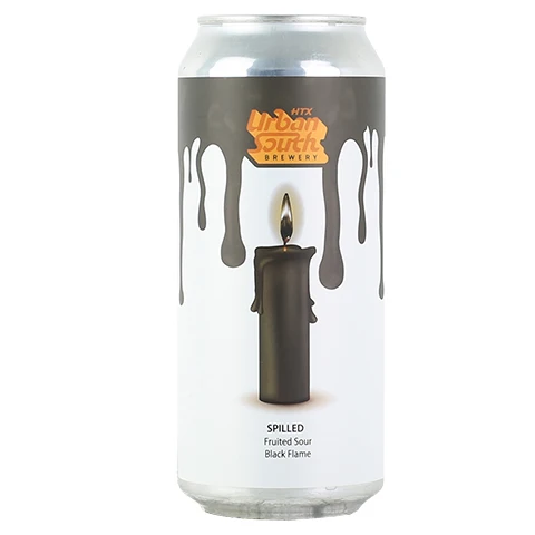 Urban South - Spilled: Black Flame Candle Fruited Sour