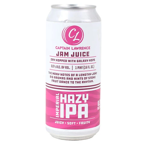 Captain Lawrence Jam Juice Hazy IPA