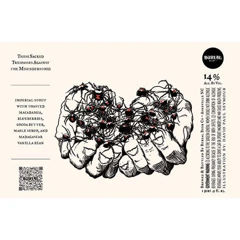 Burial These Sacred Trespasses Against The Misunderstood Imperial Stout