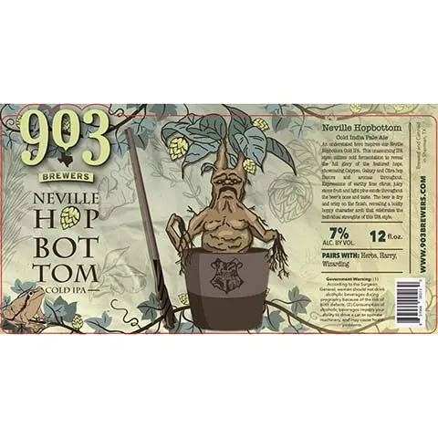 903 Brewers Neville Long Bottom Cold IPA